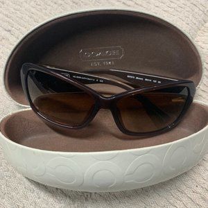 Women's COACH Sunglasses with Hard Case